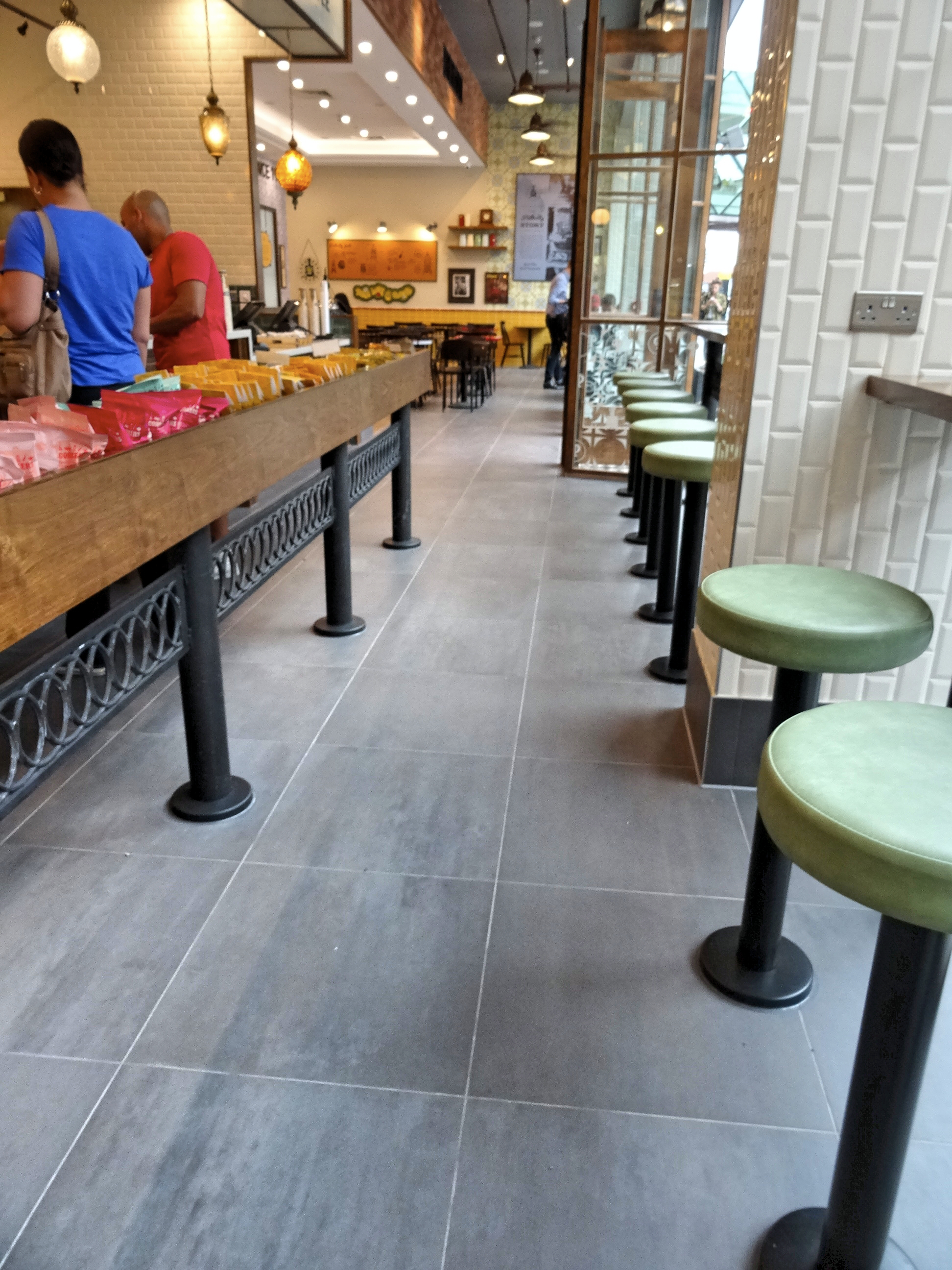 Potbelly Restaurant Westfield Shopping Centre London The Great Northern Tiling Company Ltd