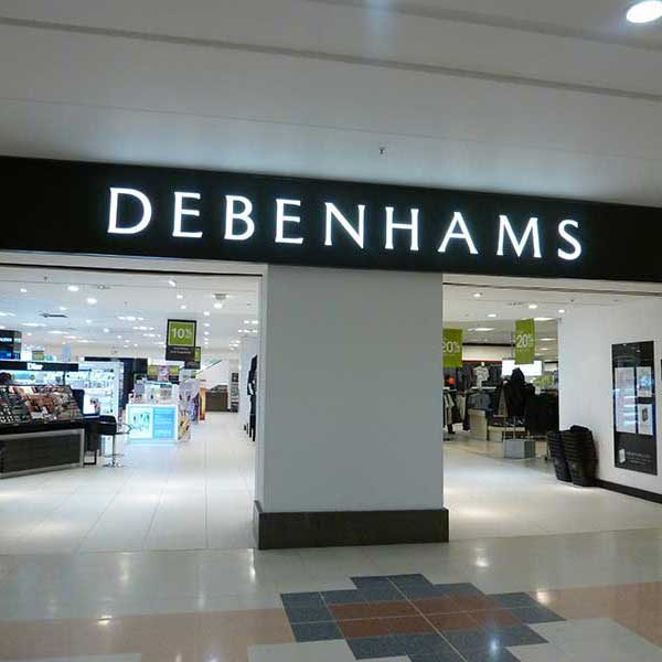 Case Study: Debenhams County Mall, Crawley