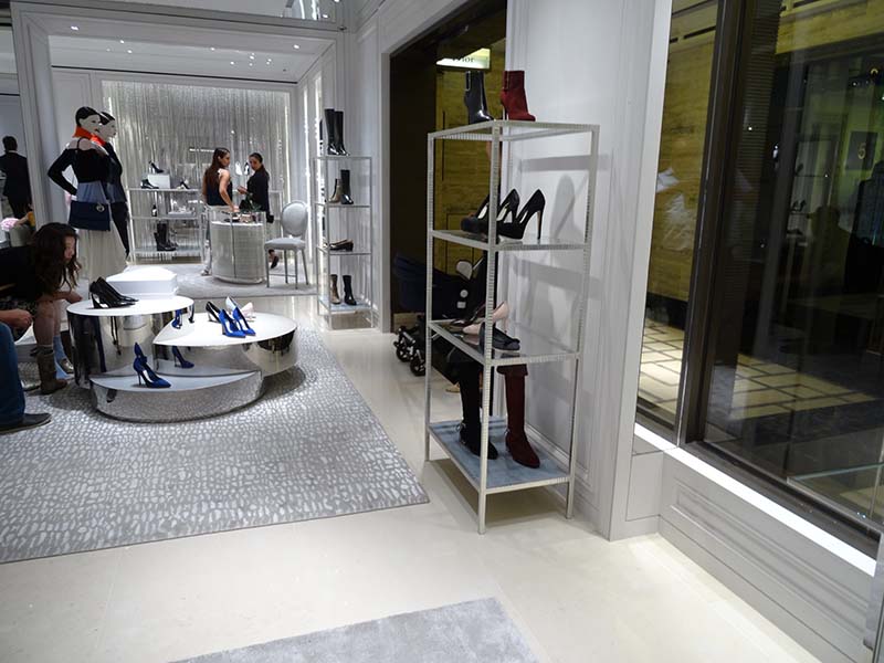 Dior Boutique, Shoe Heaven, Harrods | The Great Northern Tiling Company Ltd